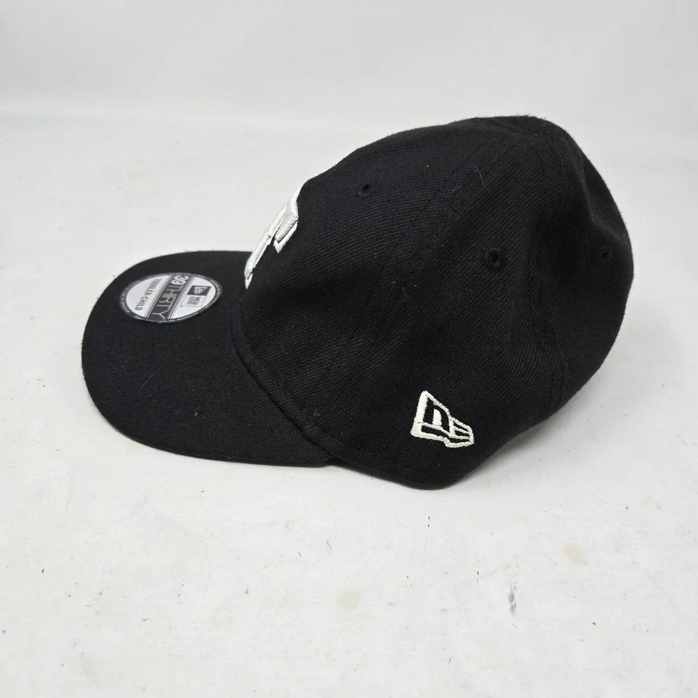 New Era 39THIRTY Texas Rangers Toddler Child Hat Black MLB Baseball Cap Stretch